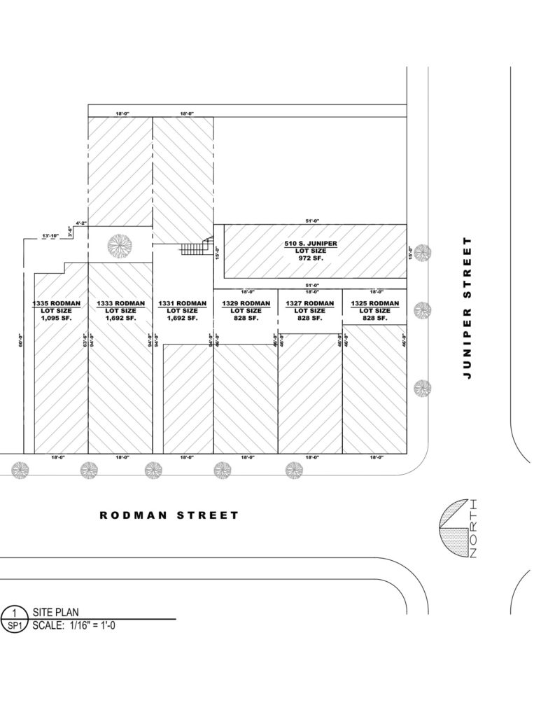 Juniper Court Site Plan