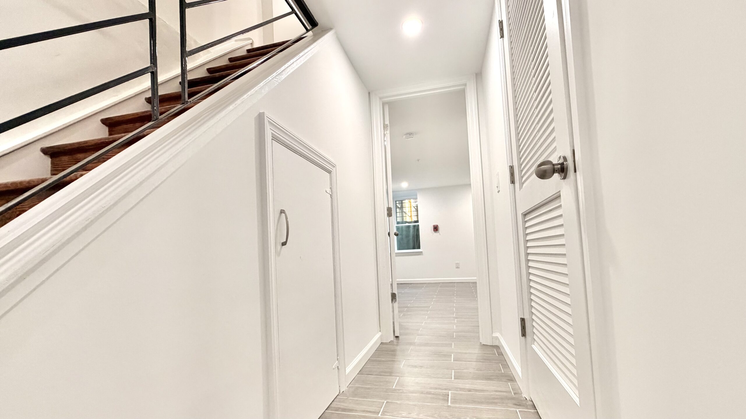 Basement layout in Philadelphia apartment building