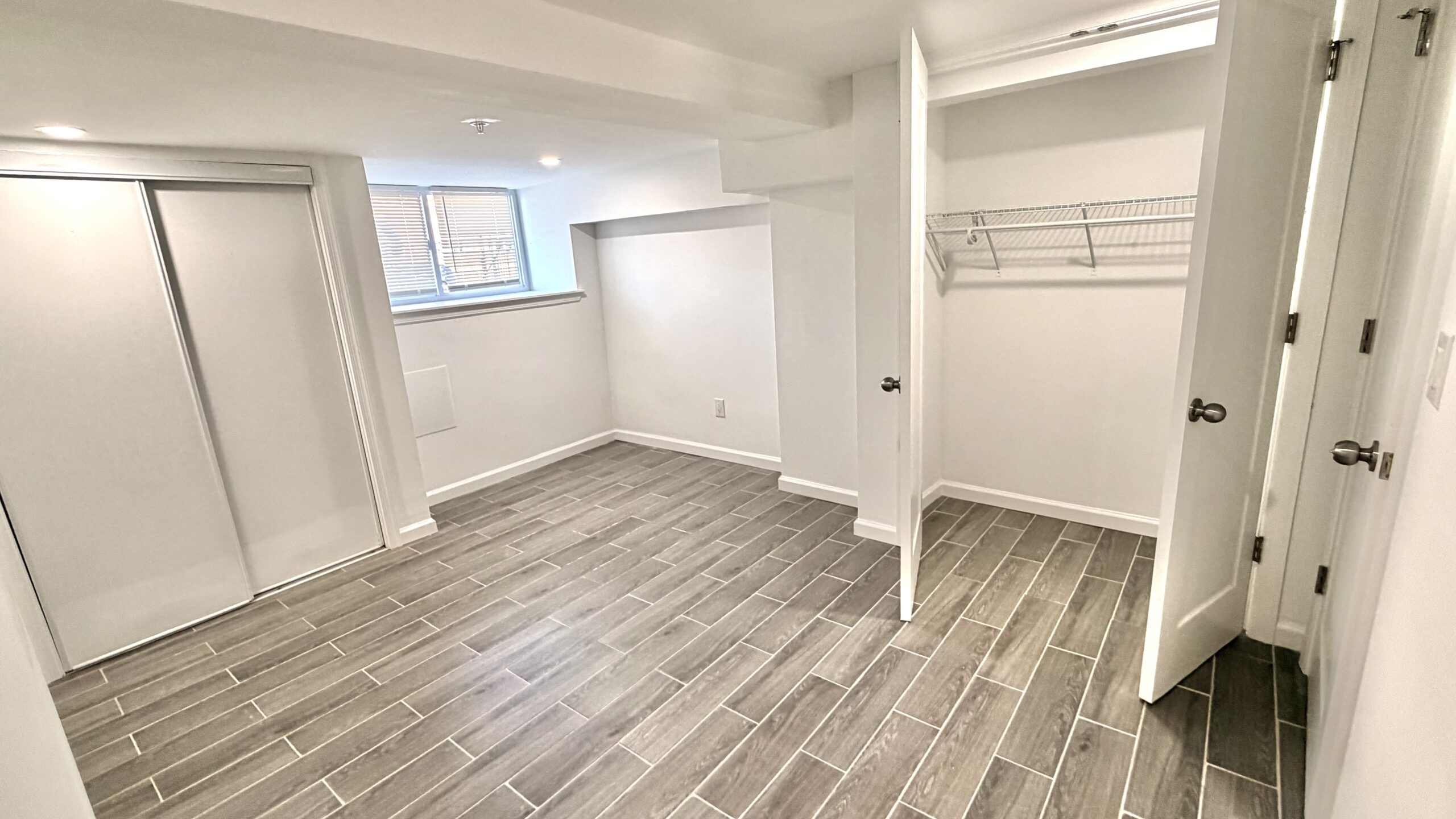 Bedroom in updated multifamily property