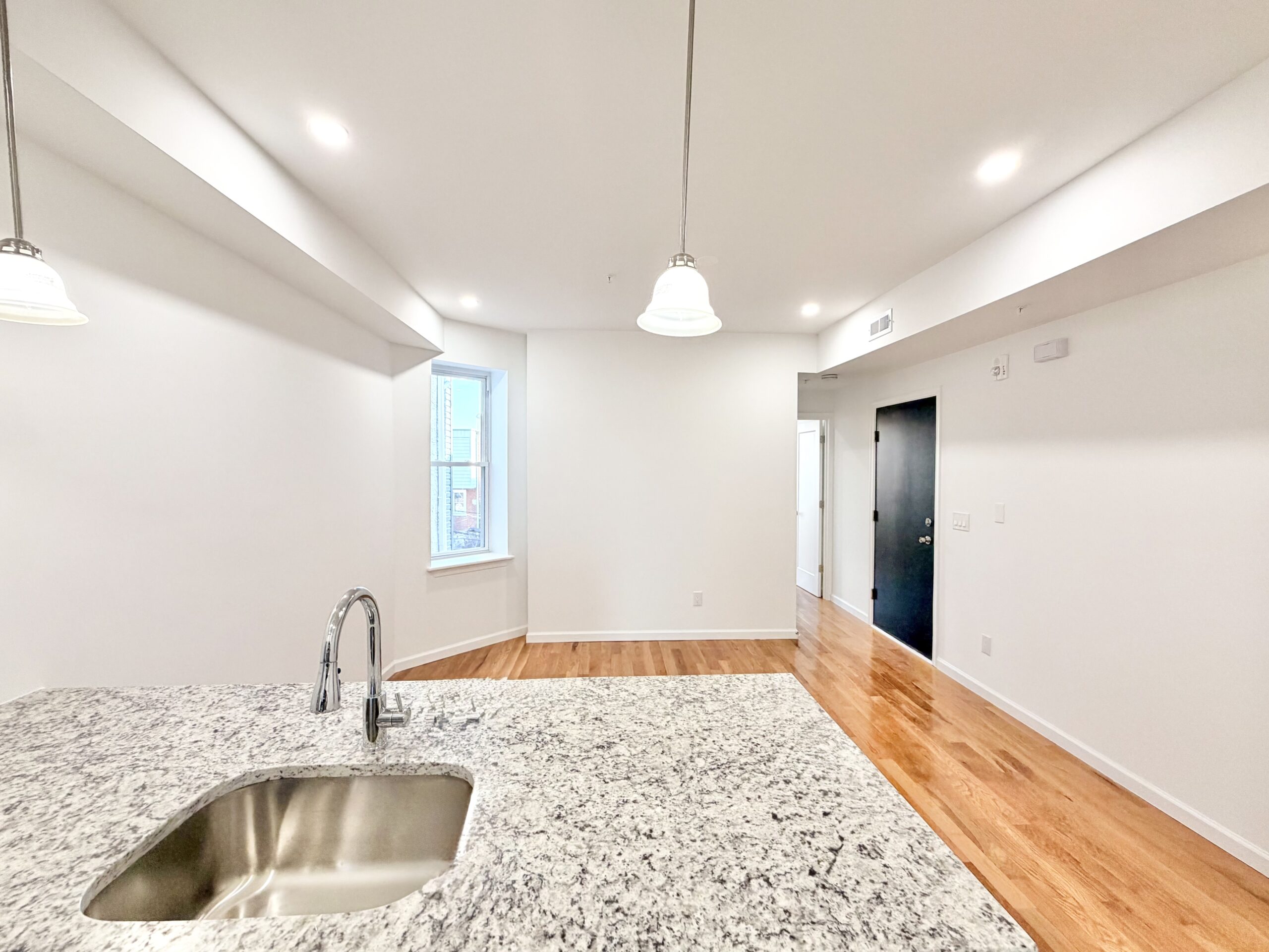 Modern kitchen at 5354 Cedar Ave multifamily